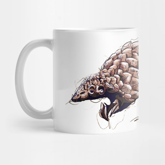 Ground Pangolin by JuicyCreations